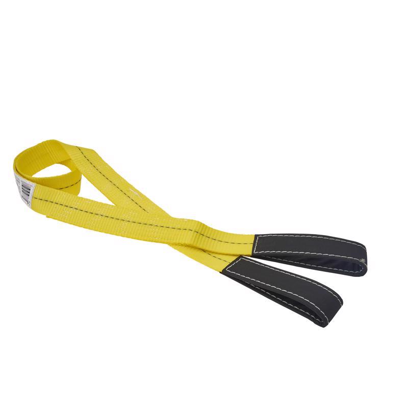Keeper 2 in. W X 6 ft. L Black/Yellow Lifting Sling 6200 lb