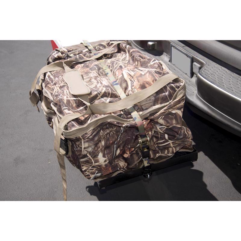 Keeper 1 in. W X 12 ft. L Camo Tie Down w/Ratchet 500 lb 2 pk