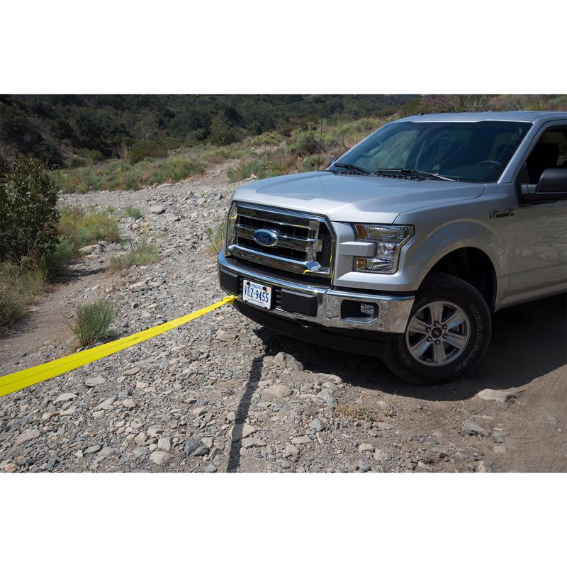 Keeper 3 in. W X 20 ft. L Yellow Vehicle Recovery Strap 11000 lb