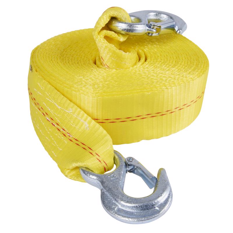 Keeper 2 in. W X 25 ft. L Yellow Tow Strap 5000 lb