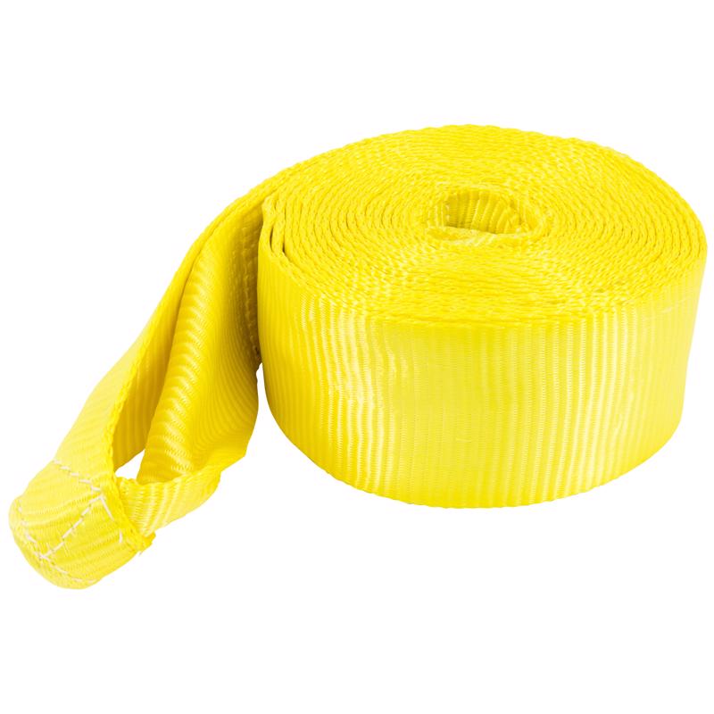 Keeper 4 in. W X 30 ft. L Yellow Vehicle Recovery Strap 20000 lb
