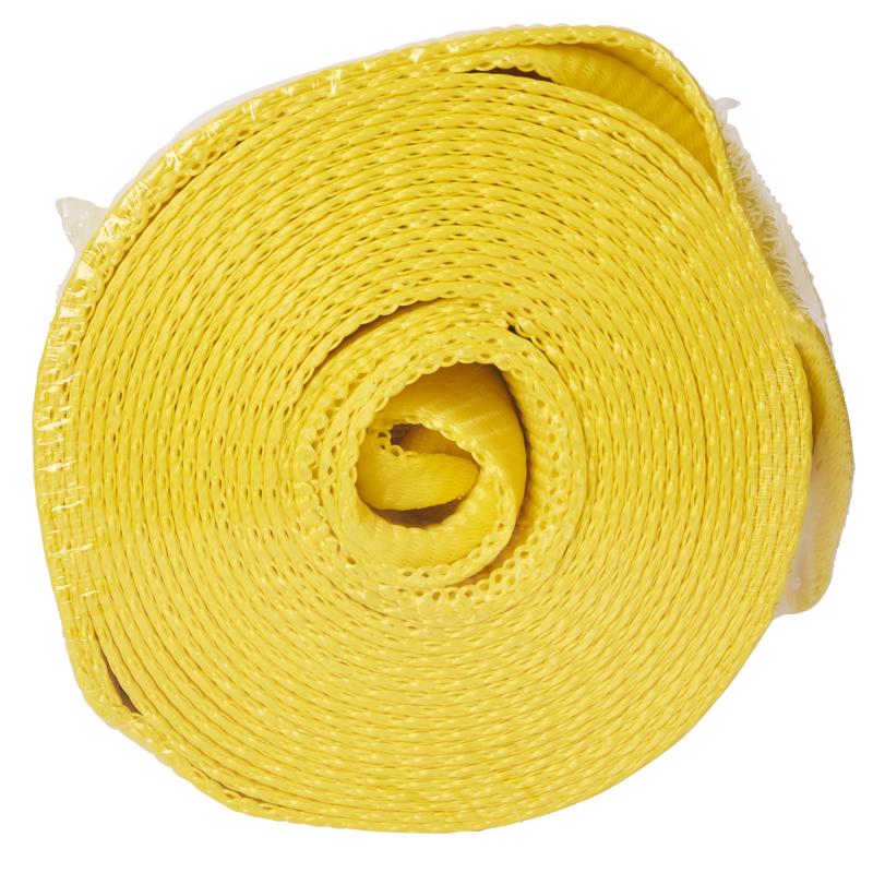 Keeper 4 in. W X 30 ft. L Yellow Vehicle Recovery Strap 20000 lb