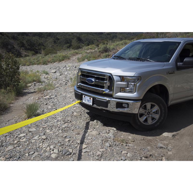 Keeper 3 in. W X 30 ft. L Yellow Vehicle Recovery Strap 15000 lb