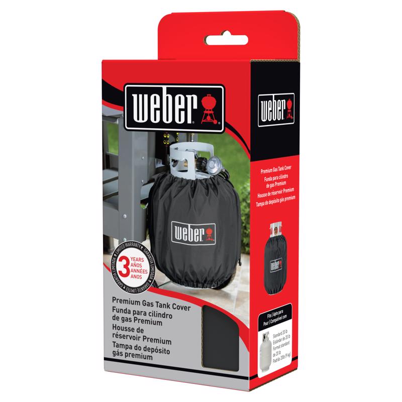 Weber Tank Cover 20 lb Polyester Propane Tank Cover