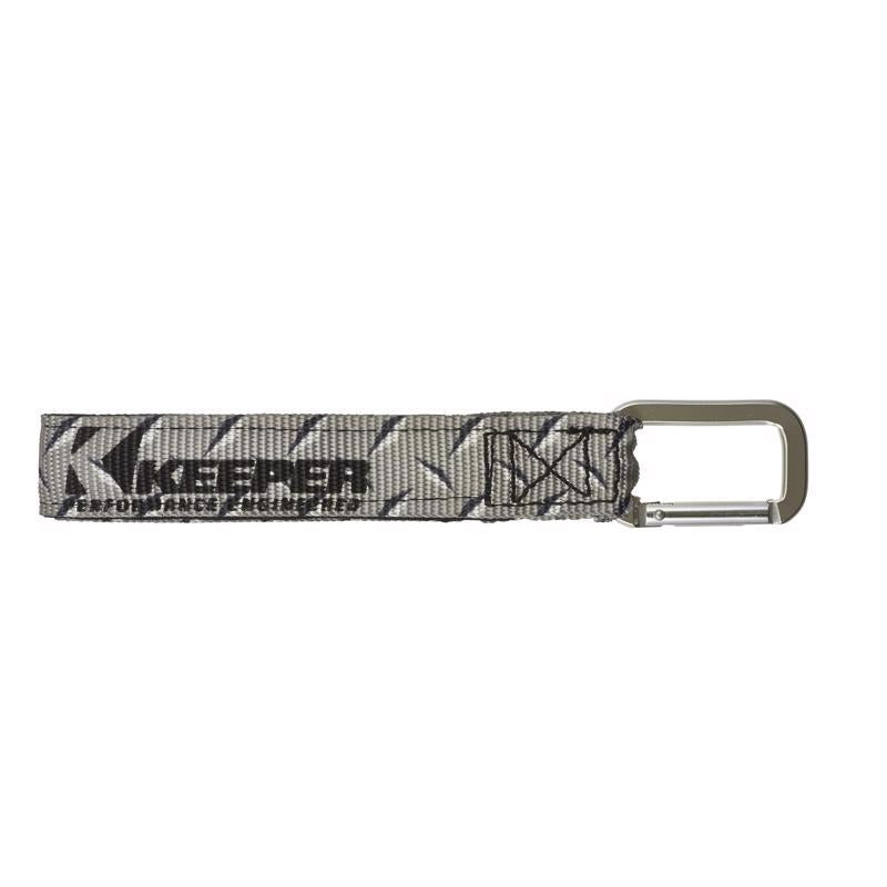 Keeper Wrap-It-Up 1 in. W X 6 in. L Gray Bundling Strap 0 lb