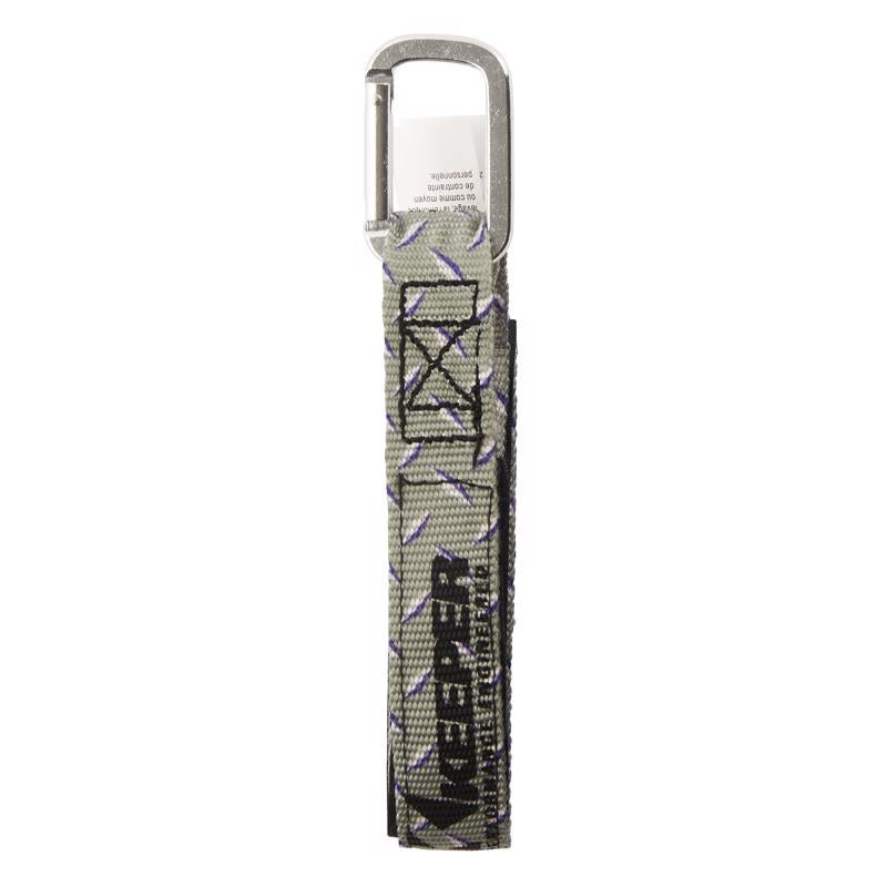 Keeper Wrap-It-Up 1 in. W X 6 in. L Gray Bundling Strap 0 lb
