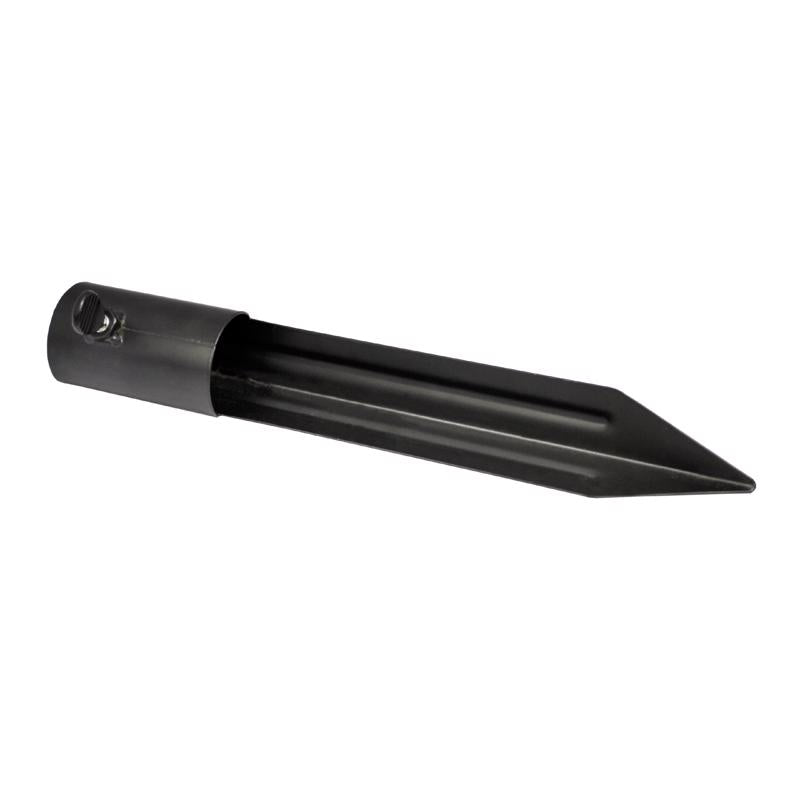 TIKI Black Metal 10.75 in. Torch Stake Outdoor Torch
