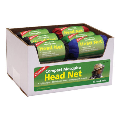 Coghlan's Black Mosquito Head Net 43.3 in. H X 19.7 in. W X 7.9 in. L