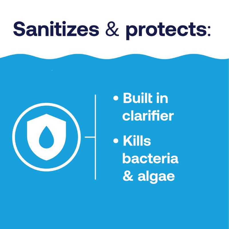 HTH Pool Care 1" Tablet Chlorinating Chemicals 5 lb