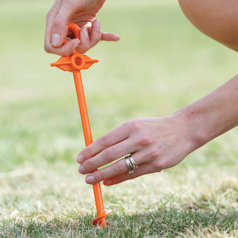 Coghlan's Orange Tent Pegs 12.5 in. H X 3.100 in. W X 12.600 in. L