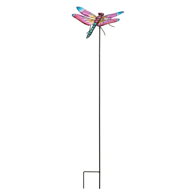 Regal Art & Gift Assorted Metal 36.5 in. H X 9.5 in. L X 4.24 in. W Butterfly/Dragonfly Outdoor Gard