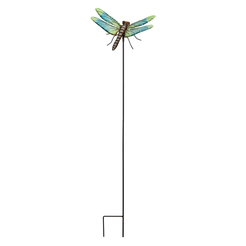 Regal Art & Gift Assorted Metal 36.5 in. H X 9.5 in. L X 4.24 in. W Butterfly/Dragonfly Outdoor Gard