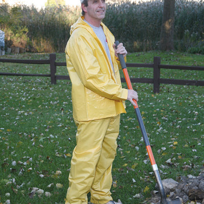 Boulder Creek Yellow Vinyl Rain Suit Large