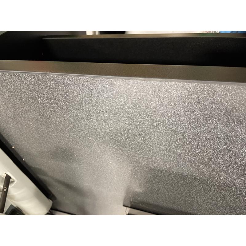 Cornerstone Paint Counter Black 30 in. H X 74 in. W X 30 in. D Wood