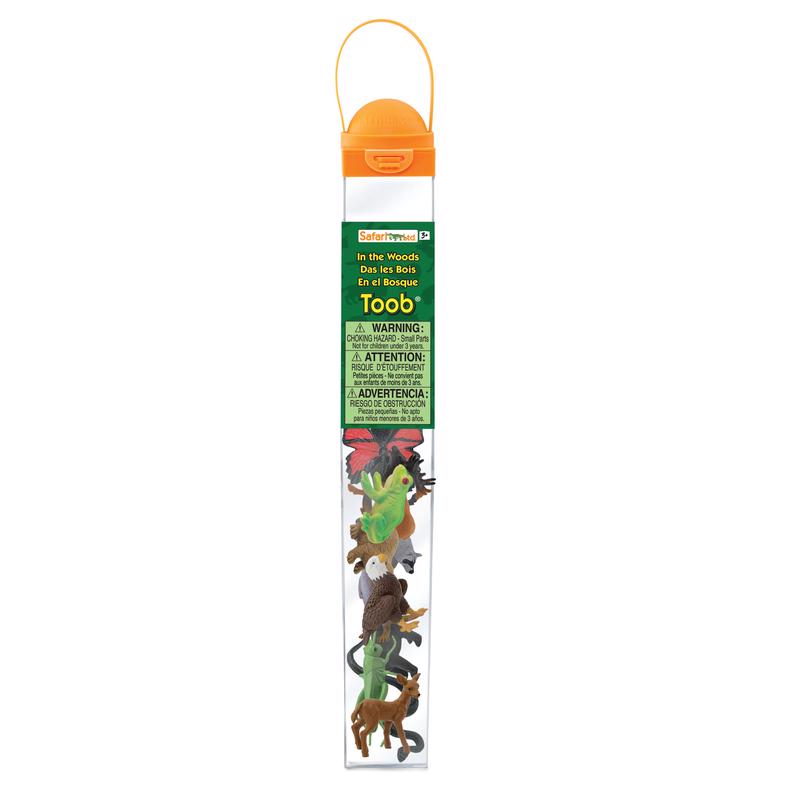 Safari Ltd. Toobs In the Woods Toy Multicolor 12 pc