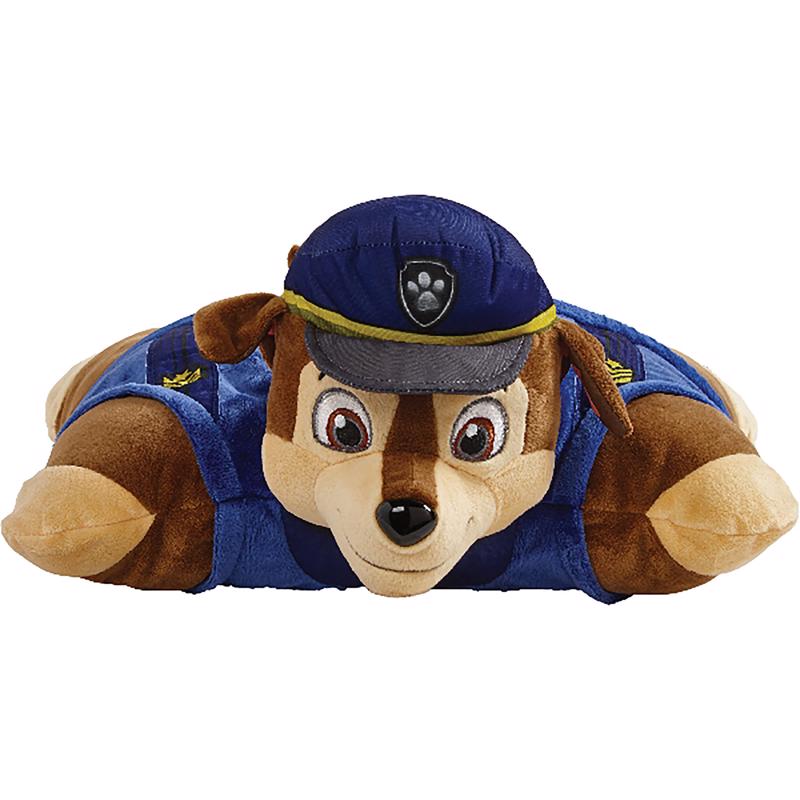 Pillow Pets Paw Patrol Chase Plush Toy Blue/Brown