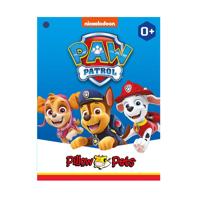 Pillow Pets Paw Patrol Chase Plush Toy Blue/Brown