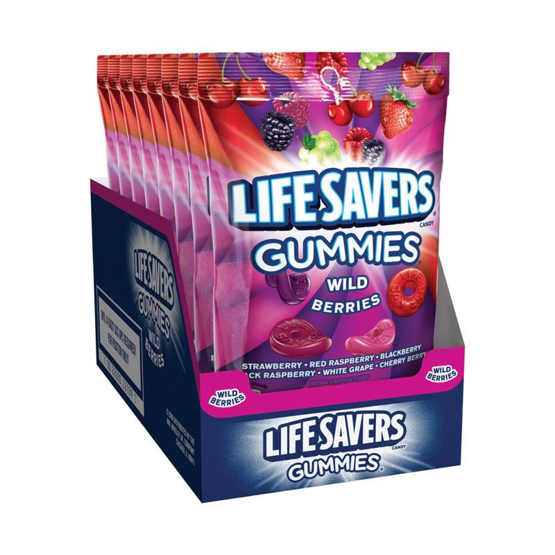 Life Savers Wild Berries Gummi Candy 7 oz