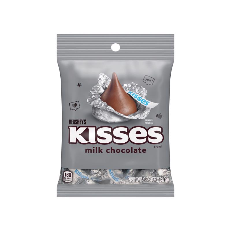 Hershey's Kisses Chocolate Candy 4.84 oz