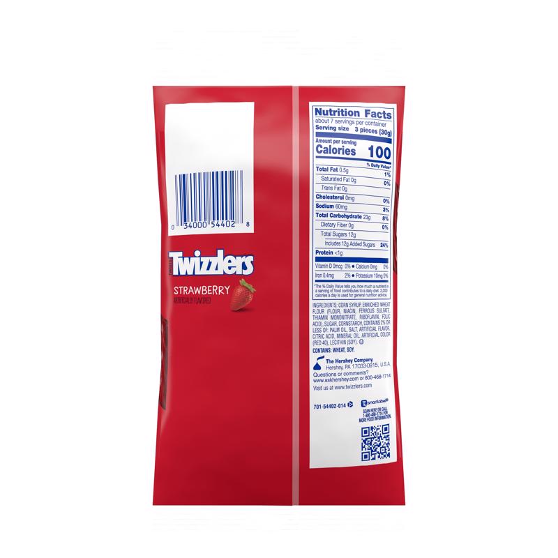 Twizzlers Twists Strawberry Candy 7 oz
