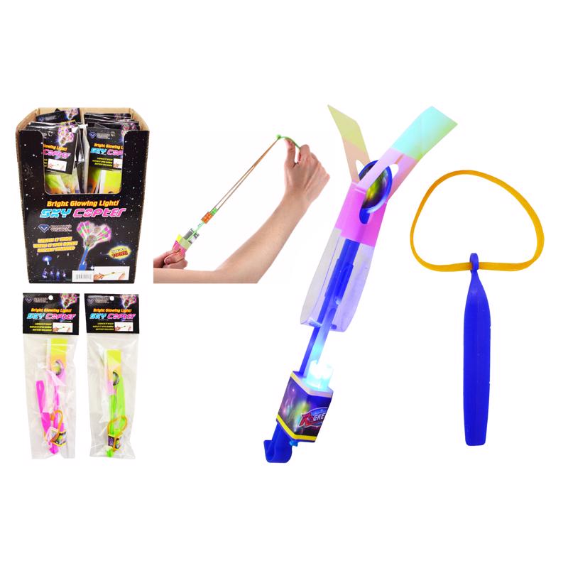 Diamond Visions Bright Glowing Light Sky Copter