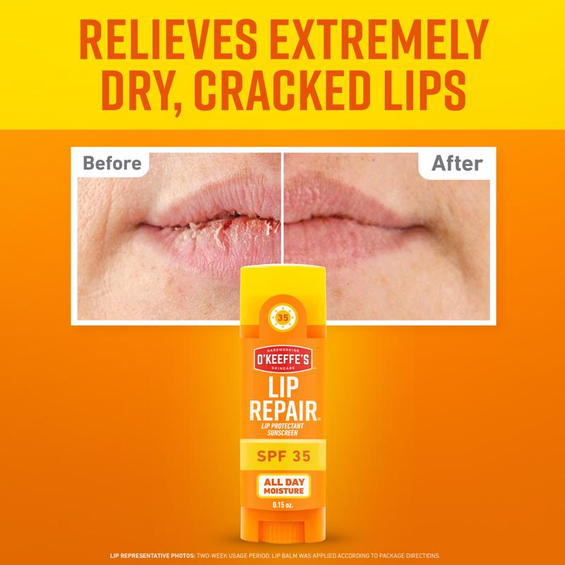 O'Keeffe's Lip Repair No Scent Lip Balm 0.15 oz