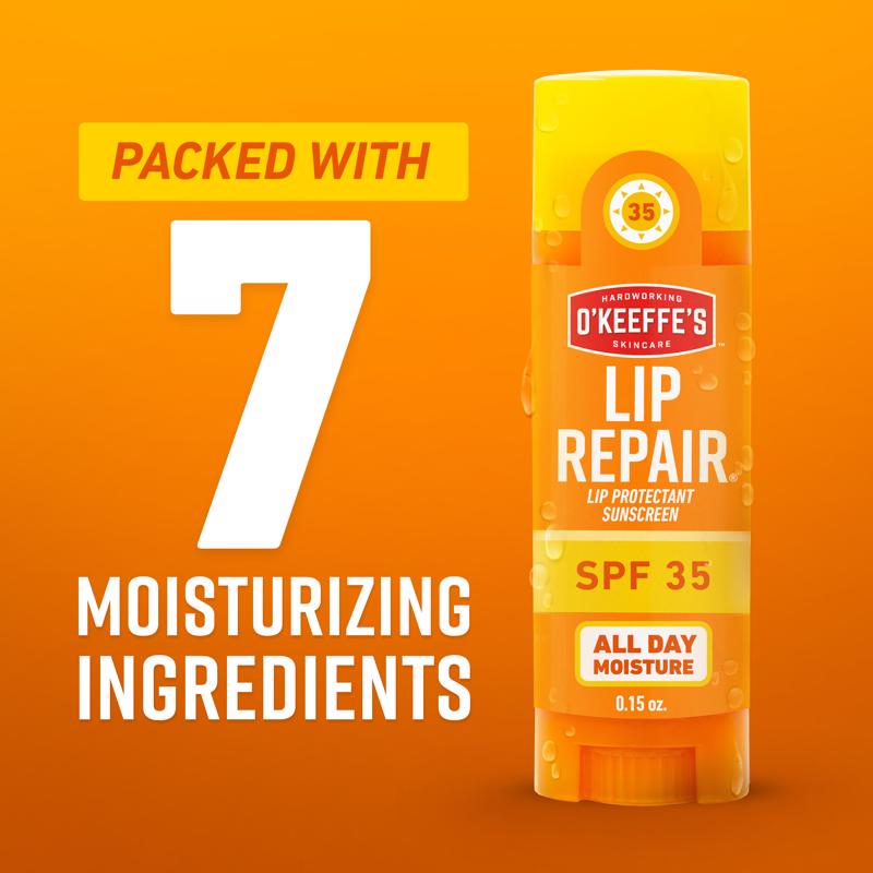 O'Keeffe's Lip Repair No Scent Lip Balm 0.15 oz