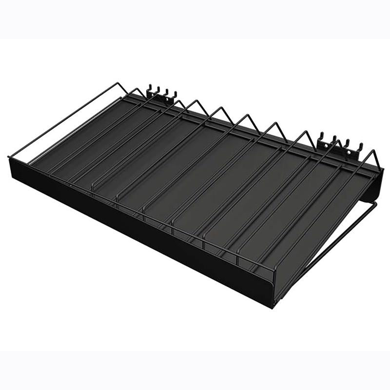 Vulcan Industries 24 in. W X 14 in. D Black Steel Shelf