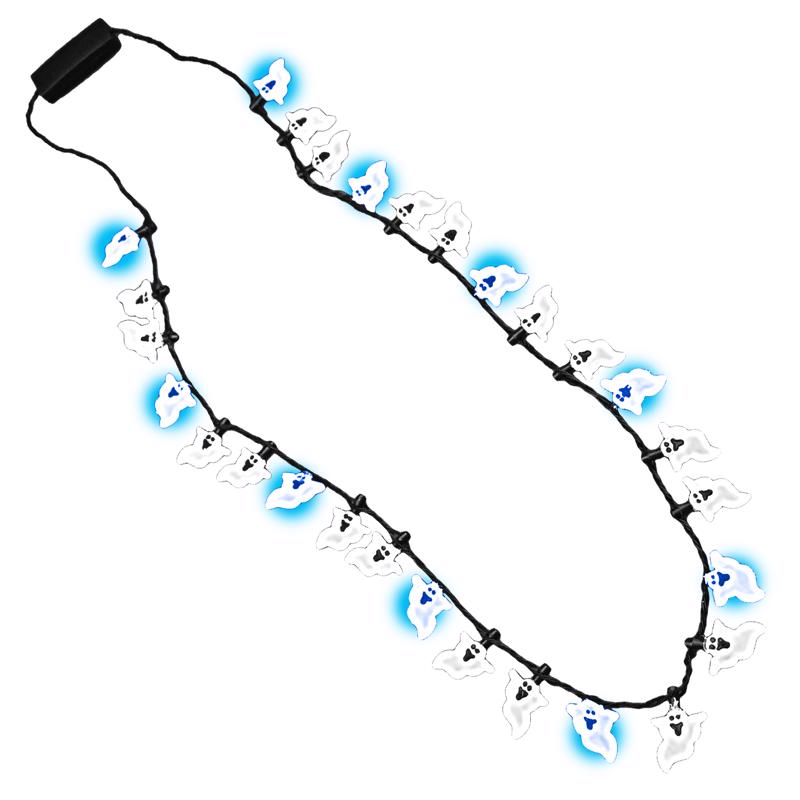 Magic Seasons Halloween Flashing Bulb Necklace Plastic