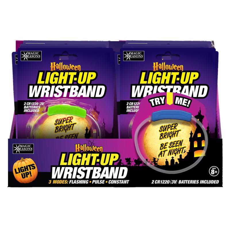 Magic Seasons Fun Flashers LED Halloween Light-Up Wristband