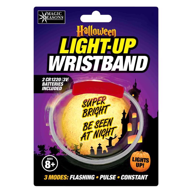 Magic Seasons Fun Flashers LED Halloween Light-Up Wristband