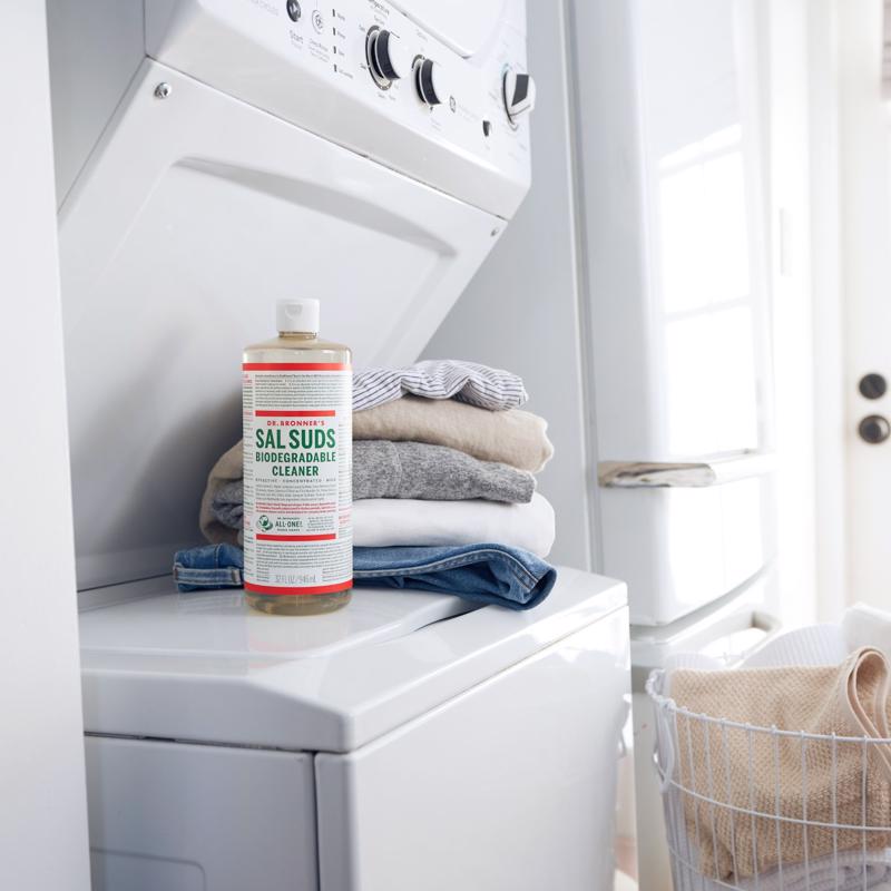 Dr. Bronner's Sal Suds Pine Scent Concentrated Organic All Purpose Cleaner Liquid 16 oz