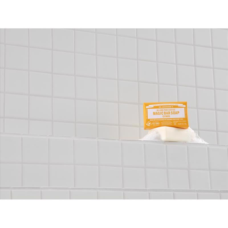 Dr. Bronner's Organic Orange Citrus Scent Pure-Castile Bar Soap 5 oz