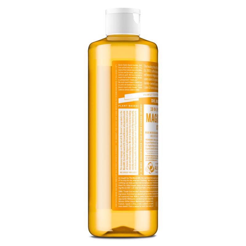 Dr. Bronner's Organic Citrus Orange Scent Pure-Castile Liquid Soap 16 oz