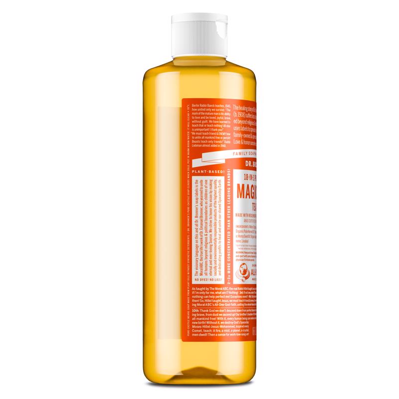 Dr. Bronner's Organic Tea Tree Scent Pure-Castile Liquid Soap 16 oz