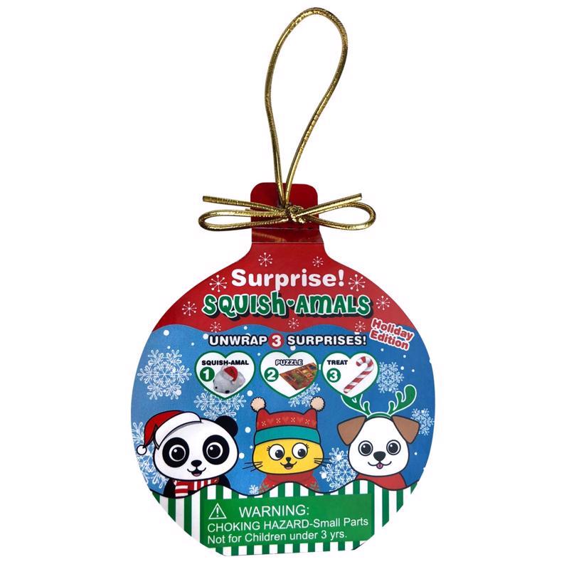 Zorbitz Squish-Amals Surprise Squishy Animal Toy Multicolored