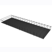 3.7 in. H X 48 in. W X 16 in. D Black Metal Spray Paint Display