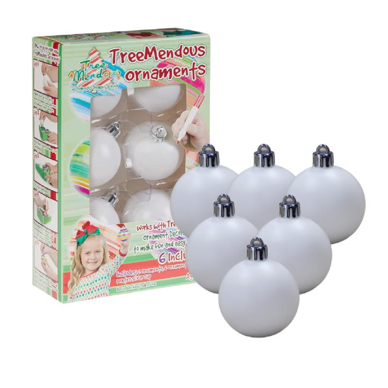 Hey Buddy Hey Pal Treemendous Christmas Ornament Plastic 6 pk