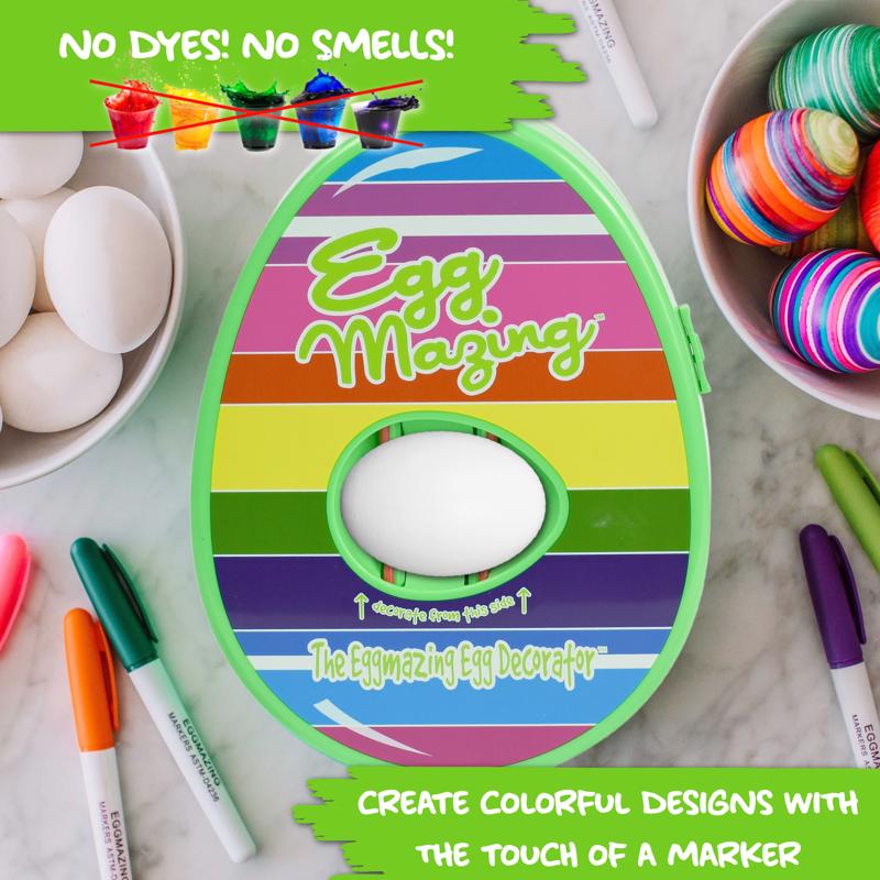 Hey Buddy Hey Pal Eggmazing Easter Egg Decoration Kit Plastic