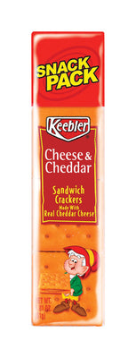 Keebler Cheese and Cheddar Crackers 1.8 oz Pouch