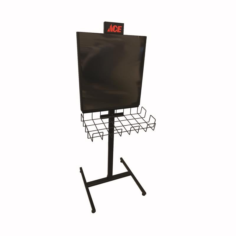 Black Metal A-Frame Sign Holder 61.25 in. H