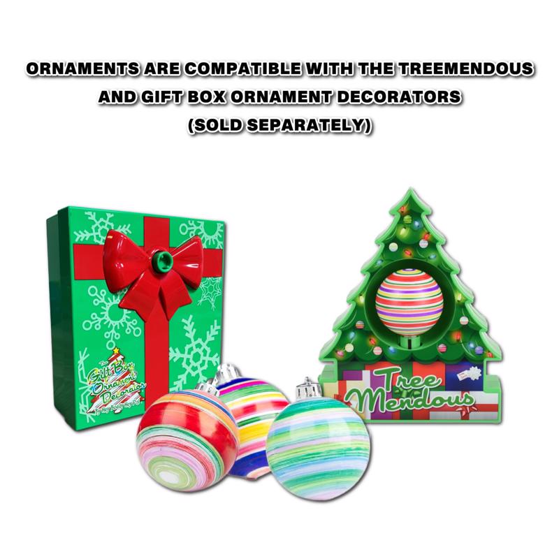 Hey Buddy Hey Pal Treemendous White Ball Ornament 2.35 in.