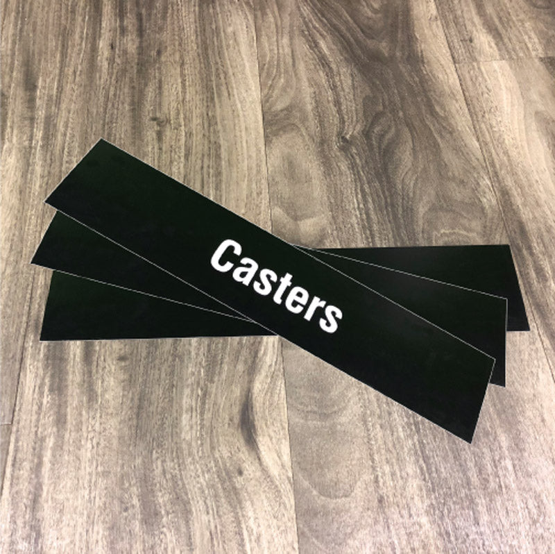 294 Category Names End Cap Aisle Marker Product Name Inserts Styrene 24 in. W X 5 in. H