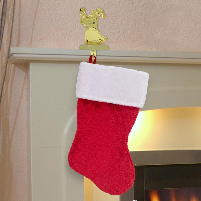 Dyno Red/White Christmas Stocking 17.5 in.