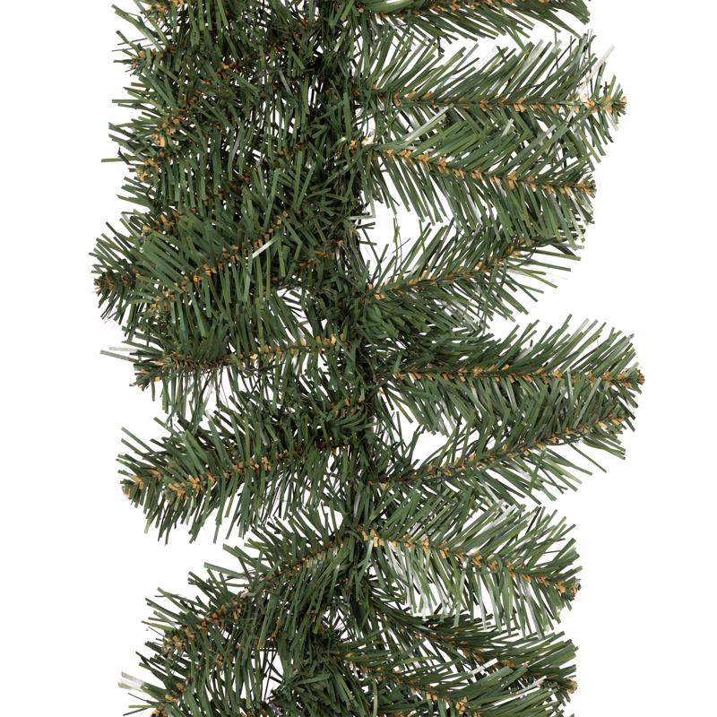 Holiday Bright Lights 8 in. D X 9 ft. L Traditional Pine Christmas Garland