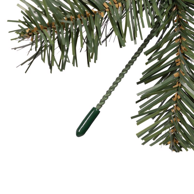 Holiday Bright Lights 8 in. D X 9 ft. L Traditional Pine Christmas Garland