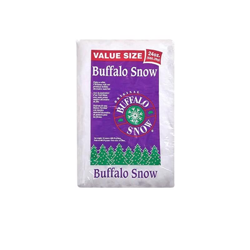 Buffalo Snow Fluff Table Decor Polyester