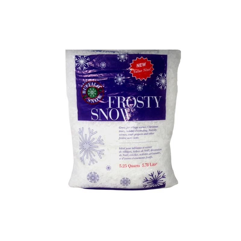 Buffalo Frosty Snowflakes Table Decor Polyethylene