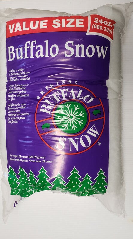 Buffalo Snow Fluff Table Decor Polyester