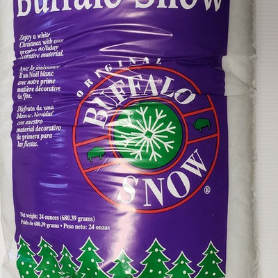 Buffalo Snow Fluff Table Decor Polyester